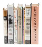 Seven works by Vollmann, each signed and with an original ink sketch by him