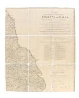 A New Physical, Historical, & Political Map Of England & Wales