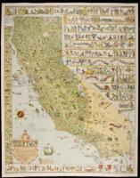 California. This whimsical Carte of Topographic and Historic intention, depicting that fabled Isle of Montalvo's dream-the El Dorado of '49-the glorious California we know and love...