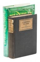 Two first editions by Ernest Hemingway