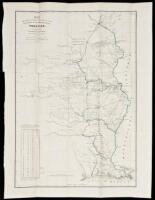 Map Illustrating the Plan of the Defences of the Western & North-Western Frontier as Proposed by Charles Gratiot in his Report of Oct. 31, 1837...