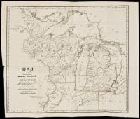 Map of the Northern Parts of Ohio, Indiana, and Illinois with Michigan and that Part of the Ouisconsin Territory Lying East of the Mississippi River