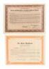 Collection of approximately 70 stock certificates, most in mining and oil companies, some multiples - 5