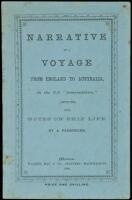 Narrative of a Voyage from England to Australia in the S.S. "Somersetshire," 1879-80. With notes on ship life. By a Passenger