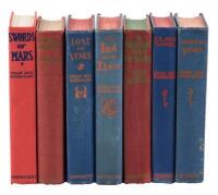 Seven works by Edgar Rice Burroughs