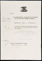 Passport for an American Traveling in Mexico