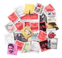Thirty-five miniature volumes of Poems-for-All