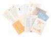 Twenty-two poetry broadsides