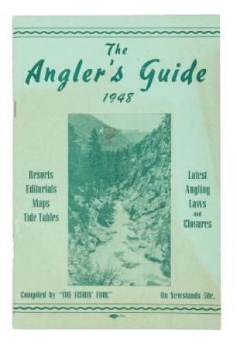 The Angler's Guide 1948: Resorts, Editorials, Maps, Tide Tables, Latest Angling Laws and Closures (wrapper title)