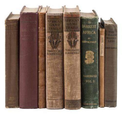 Eight volumes on hunting, travel and exploration