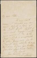 Autograph Letter, signed, regarding the Appendix to his "Journal of a Second Voyage for the Discovery of a North-West Passage..."