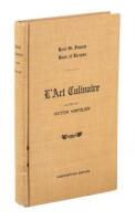 Hotel St. Francis Book of Recipes and Model Menus: L'Art Culinaire