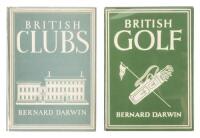 Two works on British Golf by Bernard Darwin from the Britain in Pictures series