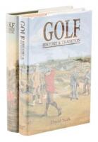 Two works on Golf by David Stirk and others