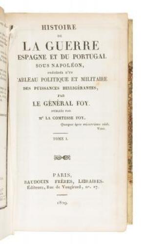 Histoire de la Guerre d'Espagne et du Portugal sous Napoleon,...