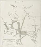 Map showing Forbidden Anchorage, Bay of San Francisco March 1918