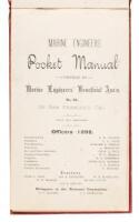 Marine Engineers Pocket Manual, Compiled by Marine Engineers' Beneficial Ass'n, No. 35, of San Francisco, Cal.