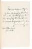 A Senator of the Fifties: David C. Broderick of California - Dedication Copy inscribed to Edward Robeson Taylor - 2