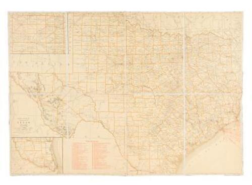 Rand McNally Standard Map of Texas