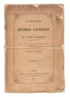 Exp&eacute;dition du G&eacute;n&eacute;ral Cavaignac dans le Sahara Alg&eacute;rien en Avril et Mai 1847