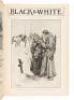 Three bound volumes of Black & White Magazine, April-December 1904 - 2