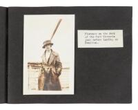 Two photograph album recording a young woman's trip to Bermuda in 1918