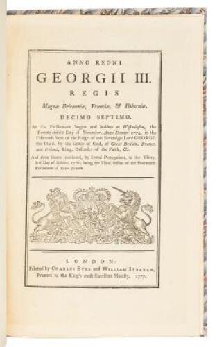 An Act to authorize the carrying of the Captures therein mentioned into any Part of His Majesty's Dominions in North America; and for ascertaining the Value of such Part of Ships and Goods as belong to the Recaptors