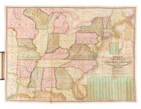 Mitchell's National Map of the American Republic or United States of North America. Together with Maps of the Vicinities of Thirty-Two of the Principal Cities and Towns in the Union