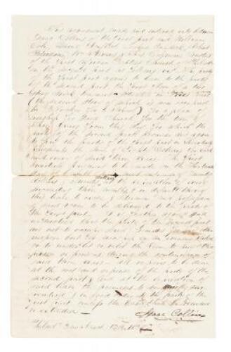1835 Quaker Lease to First African Baptist Church, Philadelphia