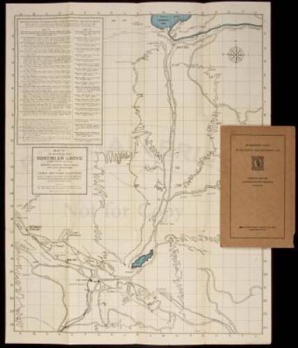 Bohemian Club Midsummer Encampment, 1935. Grove Guide, Information for Members, Program