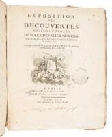 Exposition des D&eacute;couvertes Philosophiques de M. Le Chevalier Newton. Traduit de l'Anglais par M. Lavirotte
