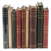 Nine volumes by Matthew Arnold