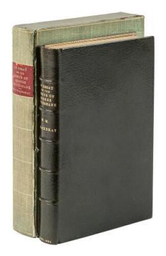 An Essay on the Genius of George Cruikshank by William Makepeace Thackeray...Edited with a Prefatory Note on Thackeray as an Artist and Art-Critic by W. E. Church [bound with] A Reminiscence of George Cruikshank [bound with] Catalogue of the Private Libra