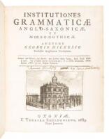 Institutiones grammaticae Anglo-Saxonicae et Moeso-Gothicae