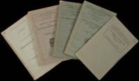 United States Geological Survey Bulletin - five volumes