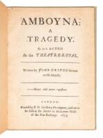 Amboyna: A Tragedy. As it is Acted at the Theatre-Royal