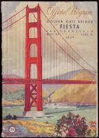 Official Souvenir Program Golden Gate Bridge Fiesta, Celebrating the Opening of the World's Longest Single Span, San Francisco, California, May 27 to June 2, 1937