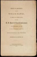Brief Argument Made by Horace Hawes, on Behalf of Unites States, before U.S. Board of Land Commissioners for California, No. 280, at the Request of the U.S. Law Agent. City of San Francisco vs. The United States