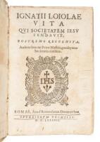 Ignatii Loiolae Vita