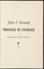 Profiles In Courage - Inscribed to Pamela Harriman - 2