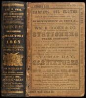 The Pacific Coast Business Directory for 1867: Containing the Name and Post Office Address of Each Merchant, Manufacturer and Professional Residing in the States of California, Oregon, and Nevada; the Territories of Washington, Idaho, Montana, and Utah; a