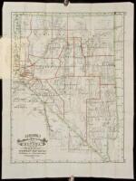 Cram's Railroad & Township Map of Nevada