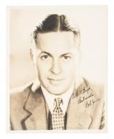 Portrait photograph of Bobby Jones, inscribed to Bill Boyd