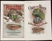 Two trade catalogues for mining cars