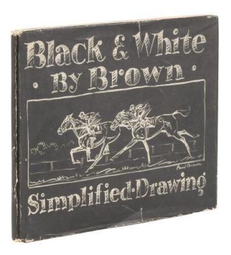 Black and White by Brown. Simplified Drawing