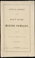 Annual Report of the Savage Mining Company for the Fiscal Year Ending July 10, 1869