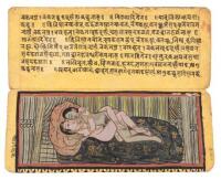 Kama Sutra in Sanskrit with fifteen original illustrations