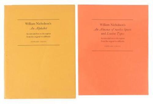 William Nicholson's An Almanac of Twelve Sports and London Types: An introduction to the Reprint from the Original Woodblocks [and] William Nicholson's An Alphabet: An introduction to the Reprint from the Original Woodblocks