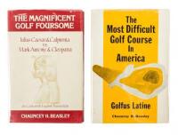 The Most Difficult Golf Course in America: Golfus Latine. [and] The Magnificent Golf Foursome: Julius Caesar & Calpurnia vs. Mark Antony & Cleopatra