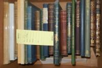Twenty-one volumes of 19th century poetry